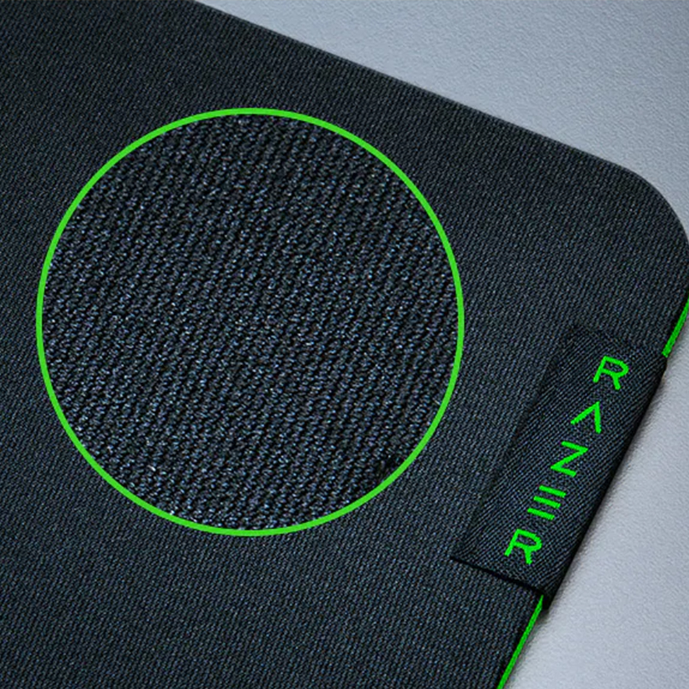 [국내정발] 레이저 기간투스 V2 게이밍 마우스패드 블랙, 미디엄