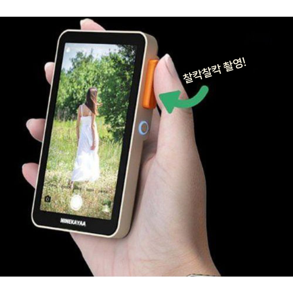 브이로그 스마트폰 후면 휴대용 줌 셀카 거치대 촬영 셔터 무선 디스플레이 - 상세 이미지 4