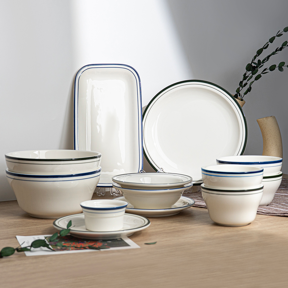 [단독] 시라쿠스 뉴욕 2인 베이직 한식 홈 세트 13P 접시 그릇 집들이 자취생 선물