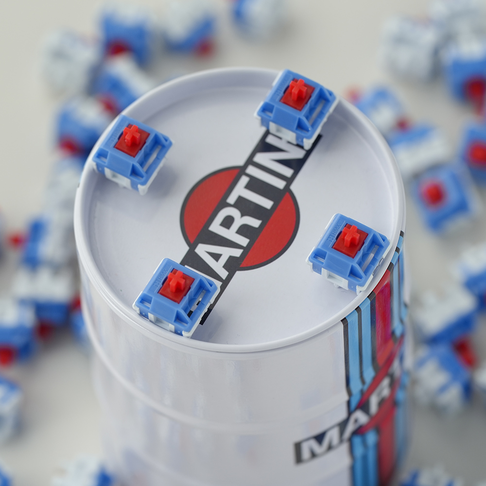 HMX X BCkeys Martini 리니어 기계식 키보드 스위치 5핀 바치리 공장윤활 110개 이미지 8