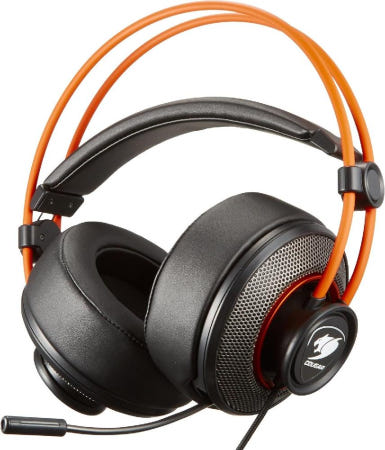 [해외]COUGAR 게임용 헤드셋 IMMERSA 멀티 플랫폼 인라인 컨트롤러탑재 CGR-P40NB-300 일본정품 묶음배송가능