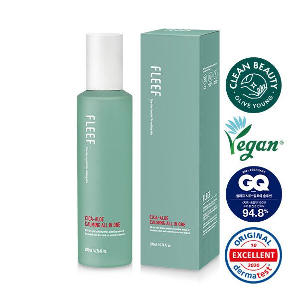 플리프 시카알로에 카밍 올인원 트러블 피부용 200ml : 가지12몰