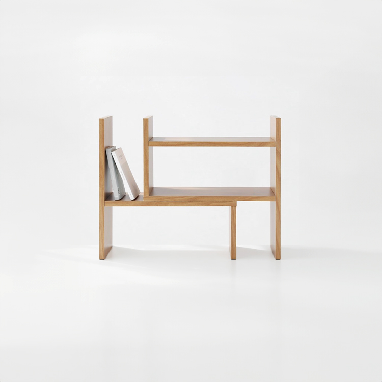 숄리드 너비조절 선반 FUM4040SR 730x160x400mm, 2단, 캄포어베니어 7845.8325 - 메인 이미지