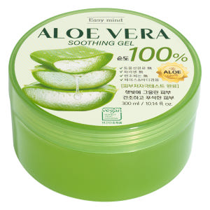 이지마인드 알로에베라 100% 비건 수딩젤 300ml 솔직 후기 | 피부 타입별 분석 - 상품 이미지 1