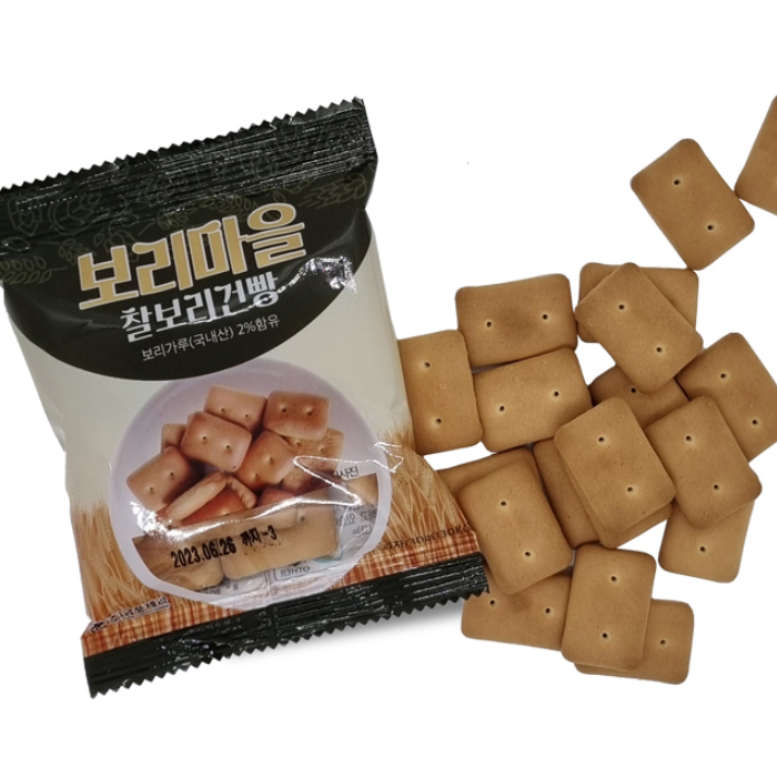 찰보리 건빵 건강간식 50봉 - 상품 이미지