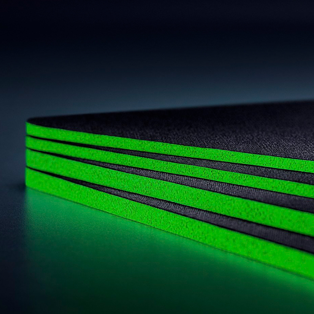 [국내정발] 레이저 기간투스 V2 게이밍 마우스패드 블랙, 미디엄