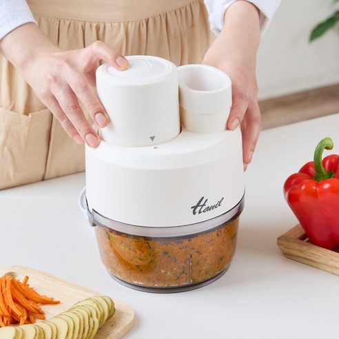 한일 HCC-800SS 3in1 멀티 오토 슬라이서 만능 쵸퍼 전동채칼 HCC-800SS 새상품