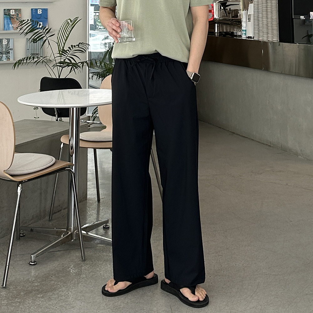 1+1 남자 여름 바지 냉장고 바지 쿨링 아이스 팬츠 - 상세 이미지 2