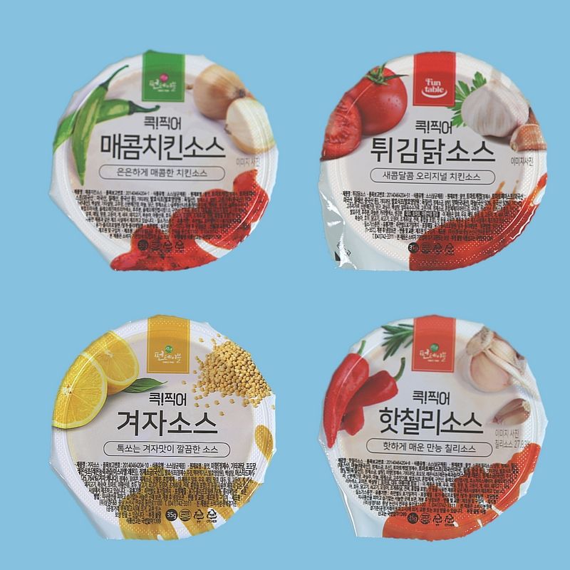 상경식품 디핑소스 일회용 콕찍어 양념치킨 튀김닭소스 100개 - 상세 이미지 2