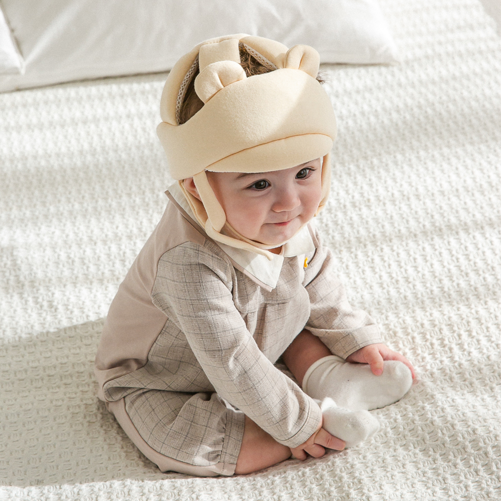 아가드 베베콩 오가닉 아기헬멧 아이보리 유아 머리보호대 머리쿵 제품 이미지