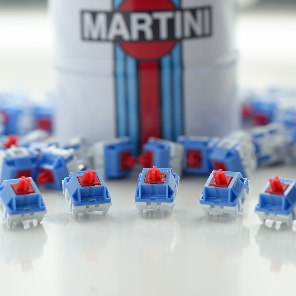 HMX X BCkeys Martini 리니어 기계식 키보드 스위치 5핀 바치리 공장윤활 110개 이미지 7
