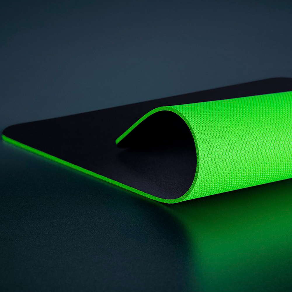 [국내정발] 레이저 기간투스 V2 게이밍 마우스패드 블랙, 미디엄