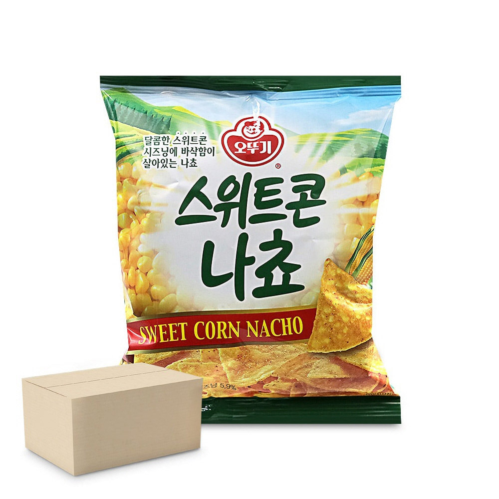 오뚜기 스위트콘 나쵸 60gX12개 과자 봉지 미니 스넥 : 브이온스토어