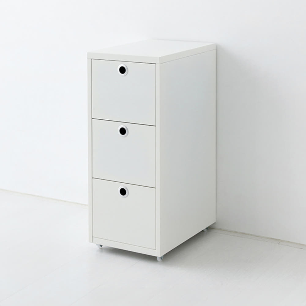 MKB 서랍장 0.3단 280x410x685mm, 3단, 다크그레이 5107.6469 이미지 7
