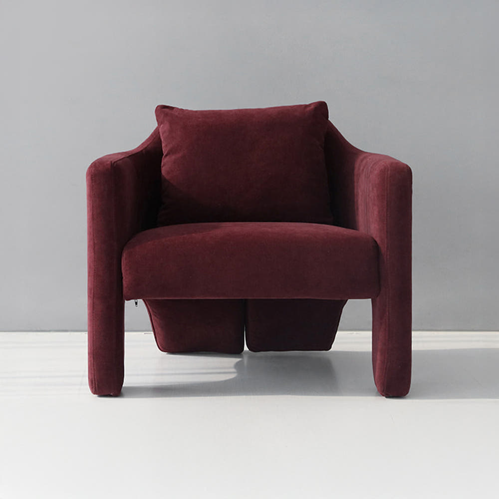 니스코 1인 소파 F700 퍼플 9640.0914, 1인용