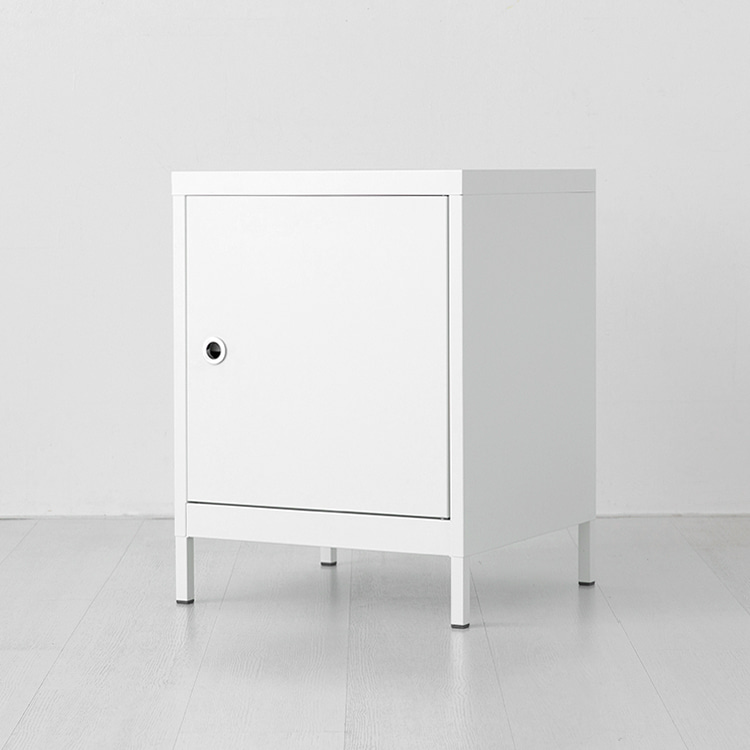 MKB 캐비넷 1문 수납장 480640 479x457x638mm, 1단, 화이트 0244.0544 - 상품 이미지