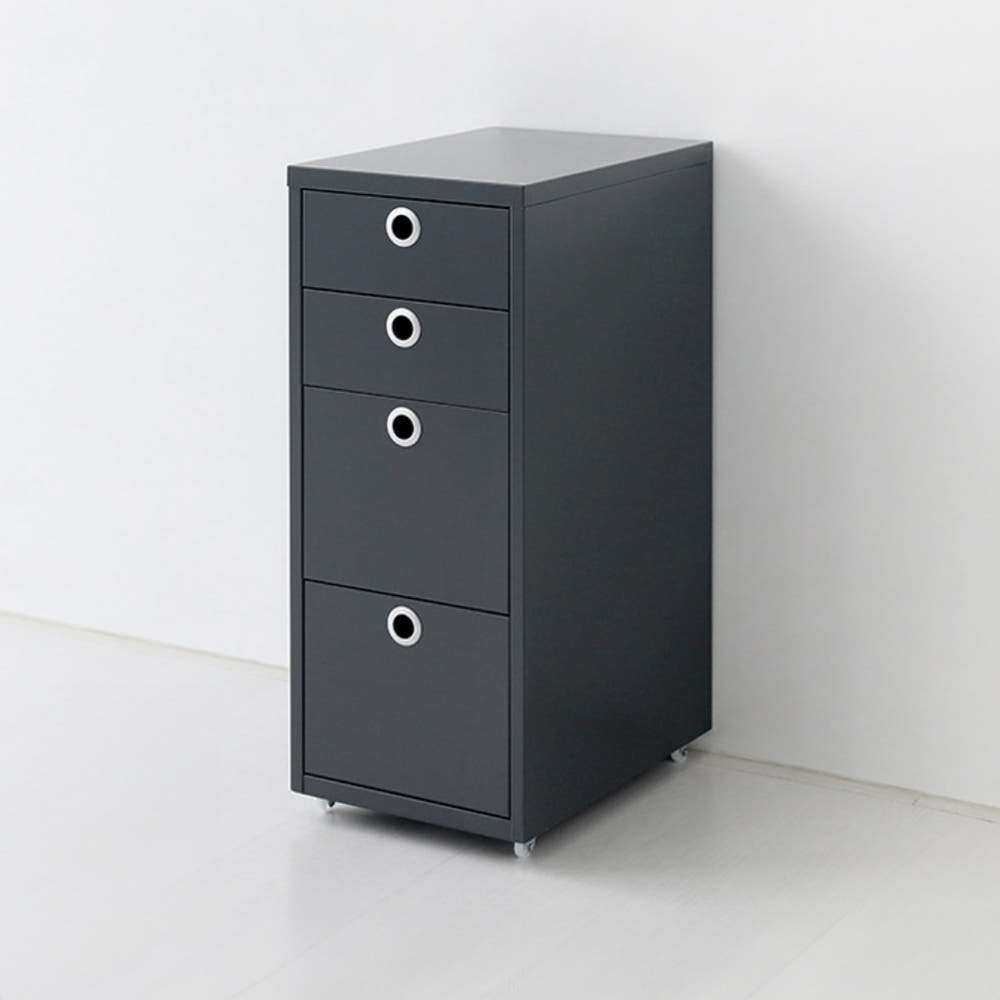 MKB 서랍장 2.2단 280x410x685mm, 2.2단, 라이트그레이 7685.2959 - 상세 이미지 5