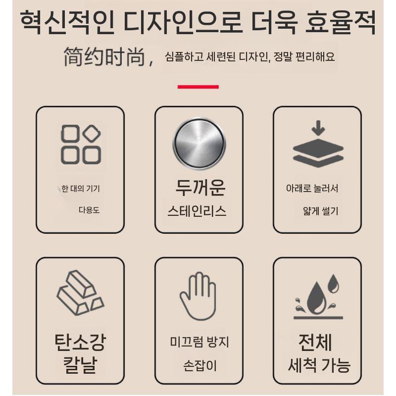 기계 감자튀김 무말랭이 업소용 무채 고구마 슬라이서 수동(1) - 상세 이미지 5