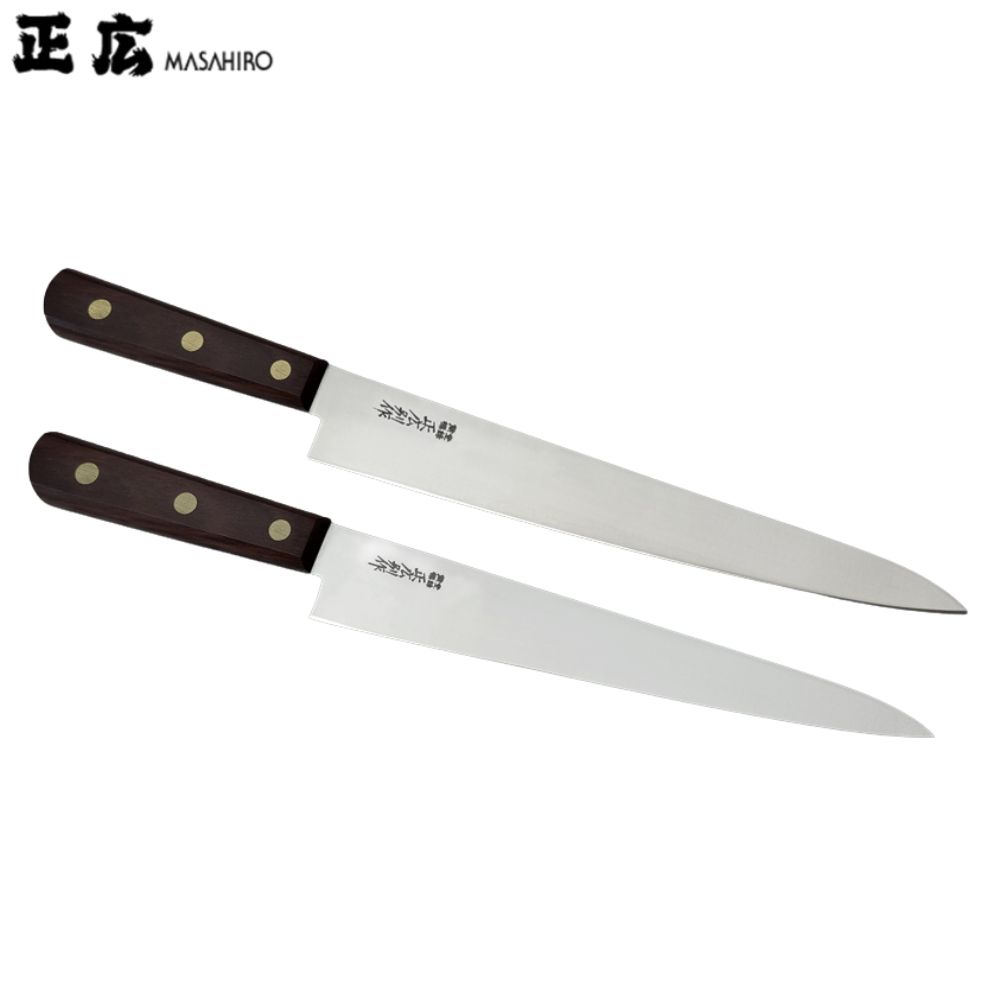 일본 명품칼 정광별작 스지히끼 나무손잡이 240mm 탄소강칼 정육칼 - 메인 이미지