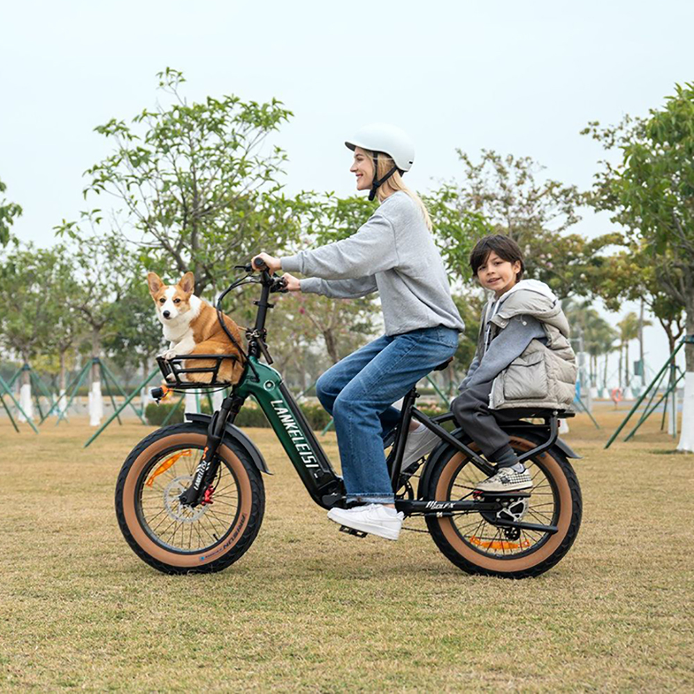 2025신모델 랑케레이시 전기자전거 GOLF-X 접이식 전동자전거 20A삼성배터리 관세포함 - 상품 이미지