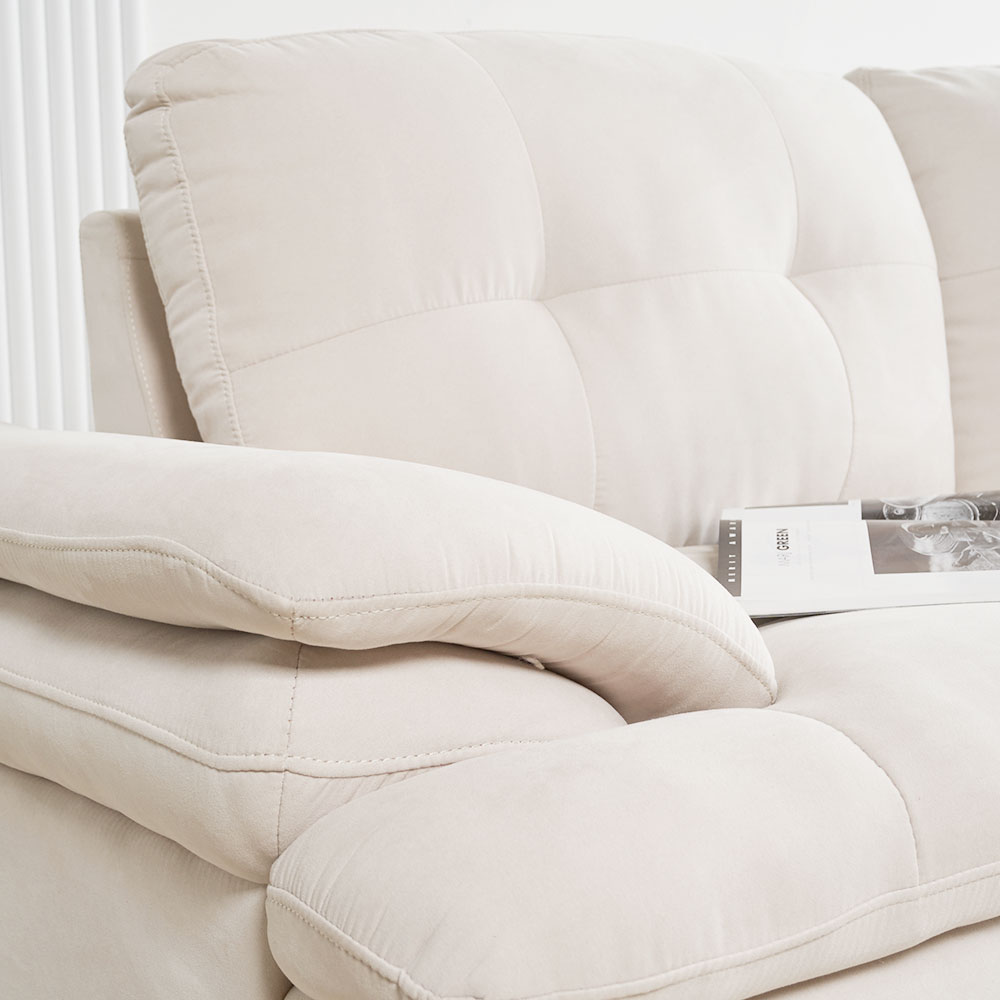 세르 아쿠아텍스 생활 방수 패브릭 예쁜 카페 거실 소파 3인