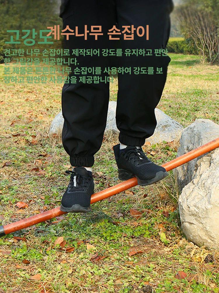 잡초 괭이 날 호미 제초 잔디 잔풀 쇠스랑 텃밭 개간 삽 - 상세 이미지 5