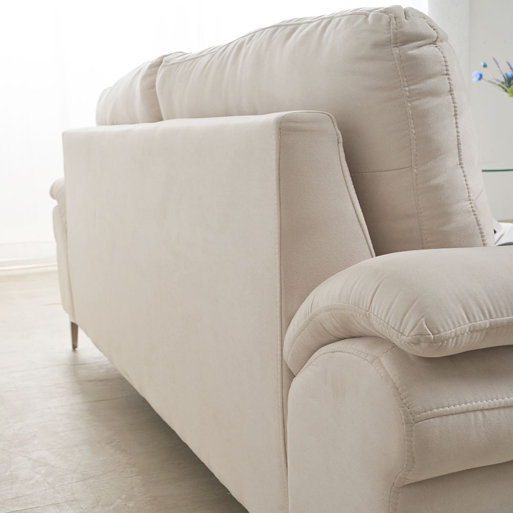 세르 아쿠아텍스 생활 방수 패브릭 예쁜 카페 거실 소파 3인