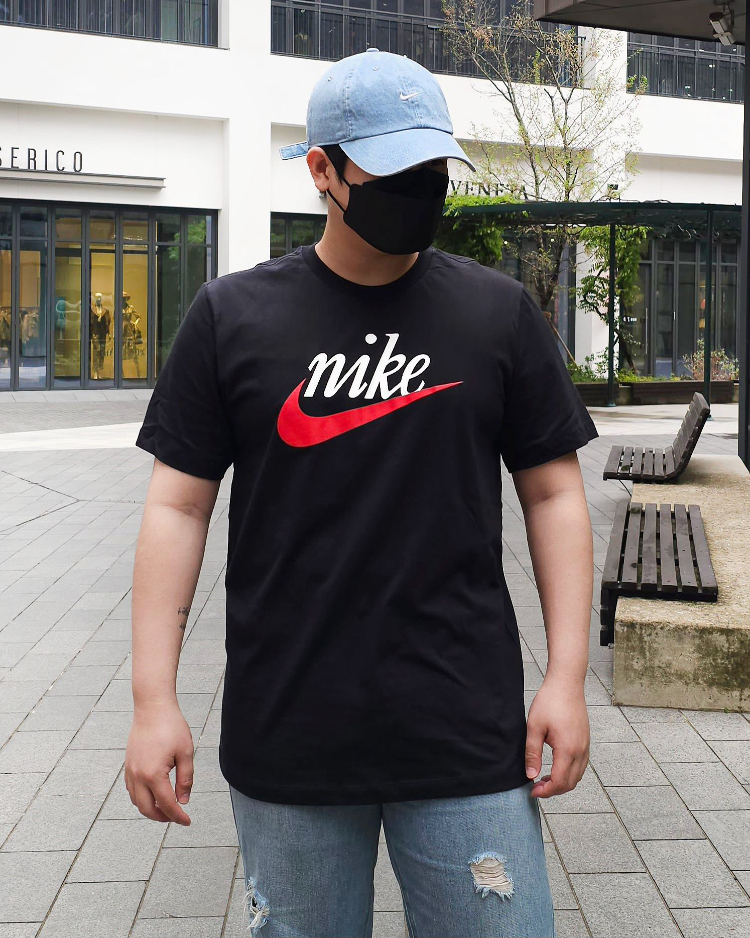 [도착보장] 나이키 반팔티 남자 여름반팔 클래식 그래픽 티셔츠 DZ3279블랙, M 이미지 8