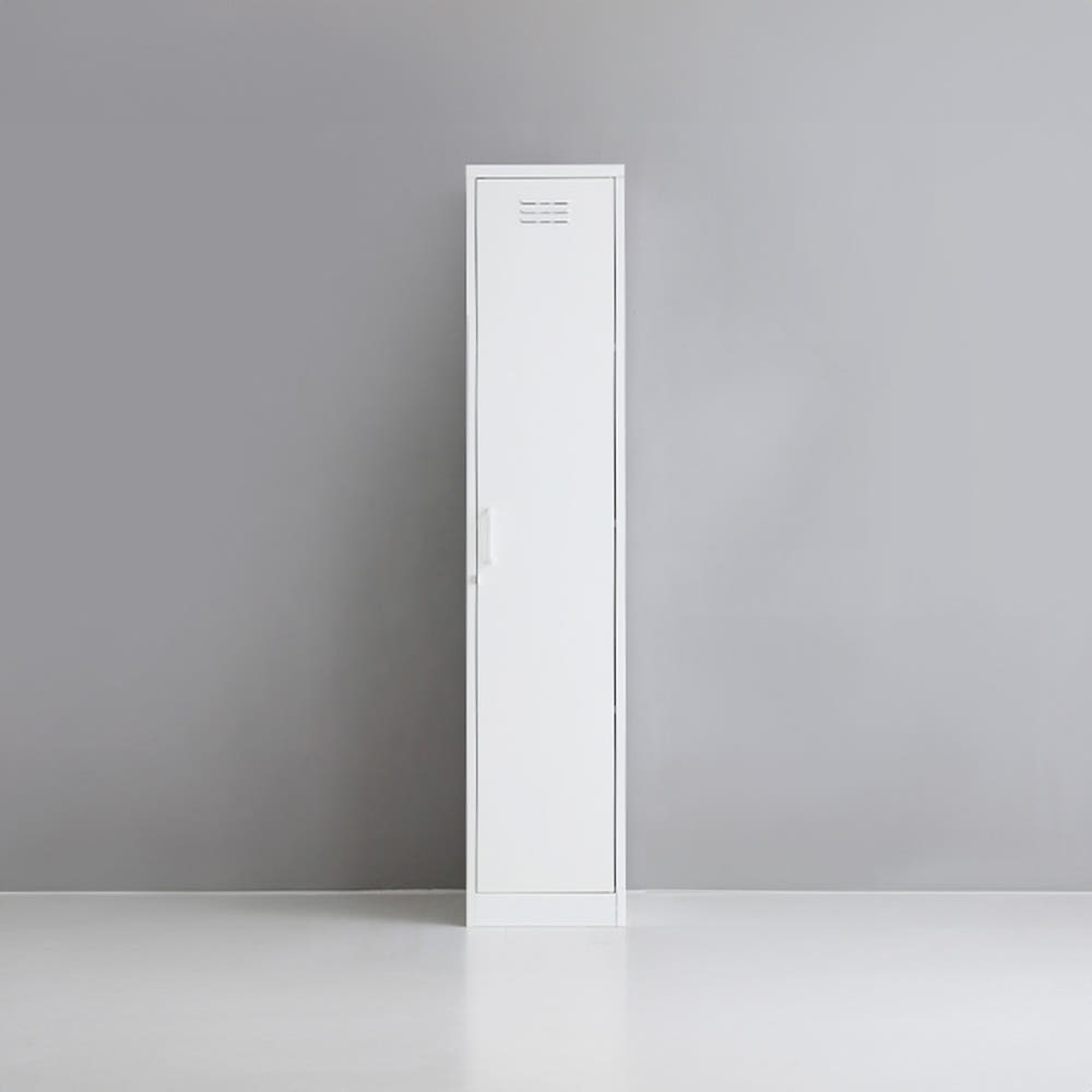 MKB 캐비넷 1문 멀티락커 3801830 1단, 화이트 0382.6206