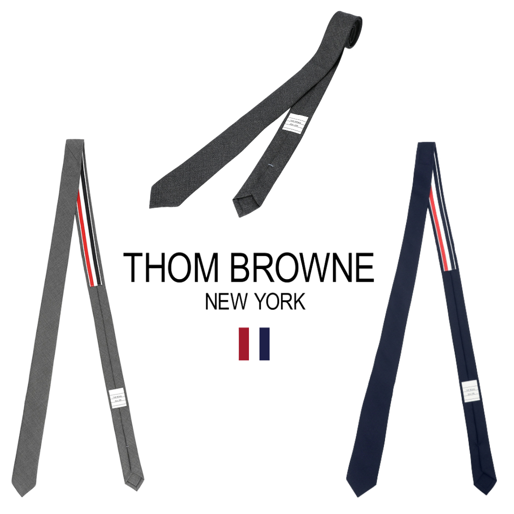 톰브라운 넥타이 RWB 타이 그로그랭 명품 남자넥타이 결혼식 선물