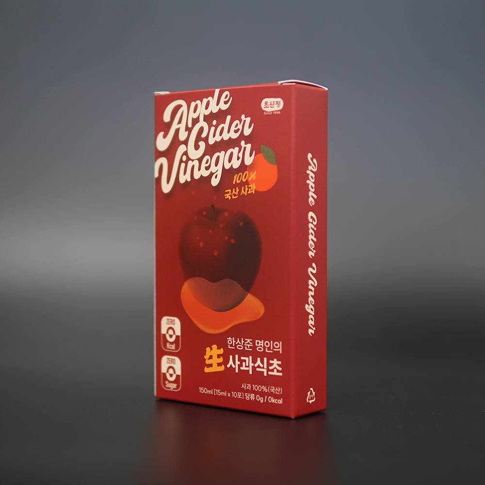 한상준 명인 애사비스틱 생사과식초 3박스 15ml 30포 [원산지:국산] - 상품 이미지