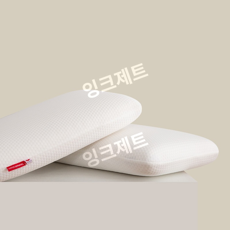 메모리폼 베개 호텔식 수면 필로우 프리미엄 경추 모던  제트 높이40x65x12cm+1팩+베개심-화이트 - 상세 이미지 2