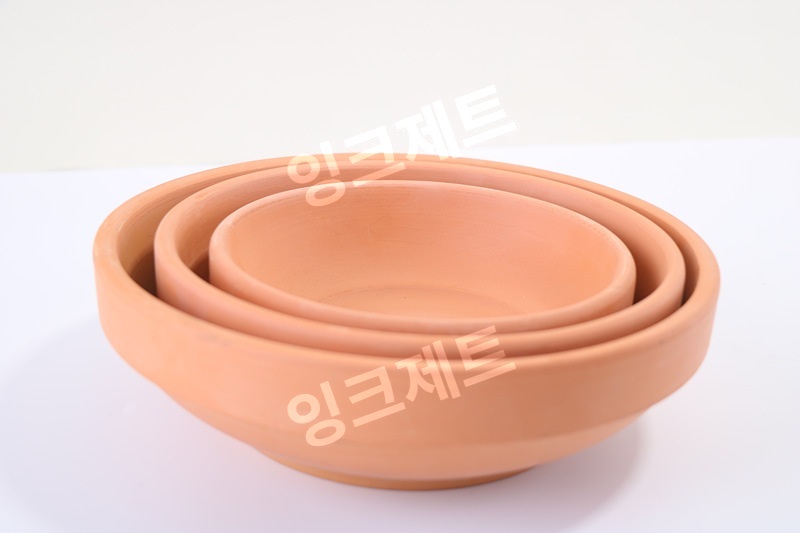 낮은토분 받침 미니 정원 라운드 받침대  제트 작은 사이즈 16.5x5cm 큰 - 상세 이미지 5