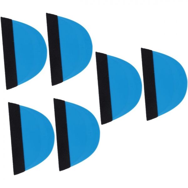 갤파다 3세트 필수 자동차 디테일 도구 세트 플라스틱 펠트 스퀴지 비닐 스크레이퍼 반원형 데칼 어플리케이터 키트 2pcs3 : 모드이노