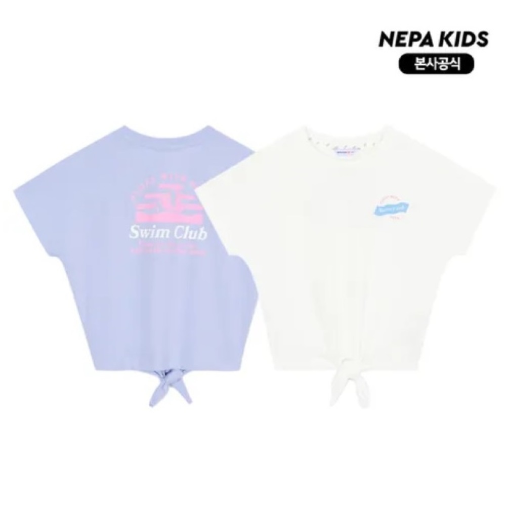 썸머 비치 여아 타이업 티셔츠 KL45303/네파키즈 : 롯데백화점-본점