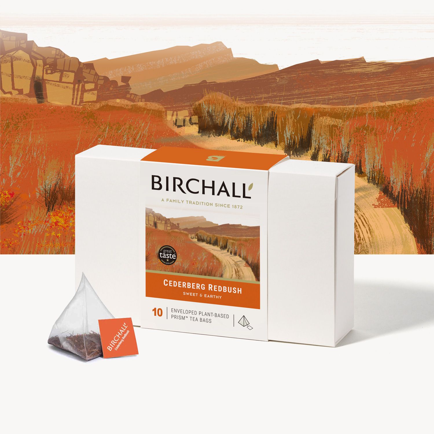 버챌티 세더버그 레드부쉬 루이보스차 10티백