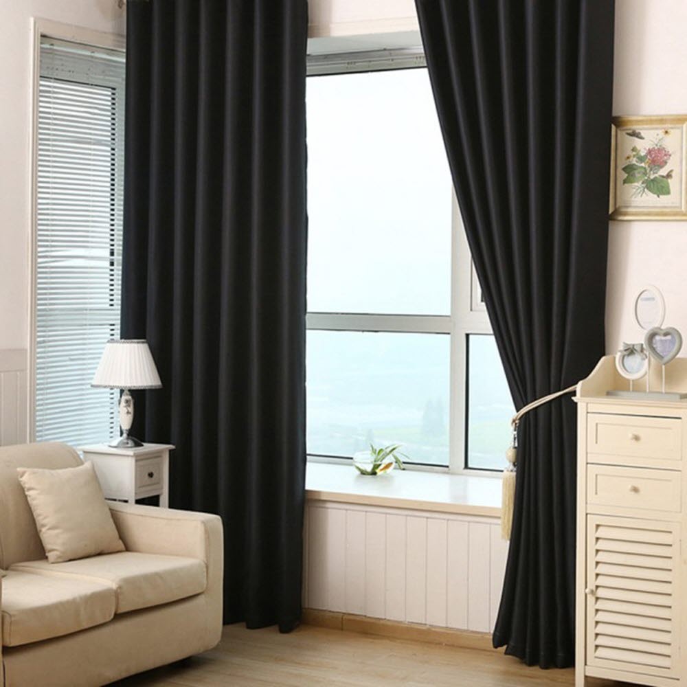 암막커튼 볼륨 안방 드레스룸 커텐 아기방 원톤 도톰 쉬폰 거실 131x160