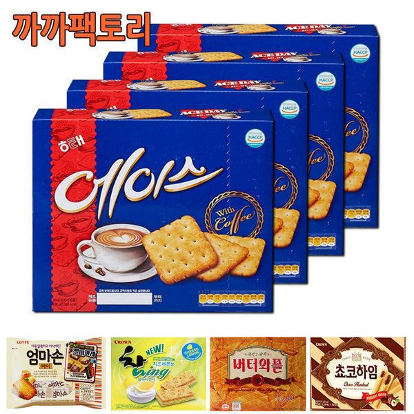 해태에이스(15개입)368gx4곽 까까팩토리 : 다이뜨라 상회