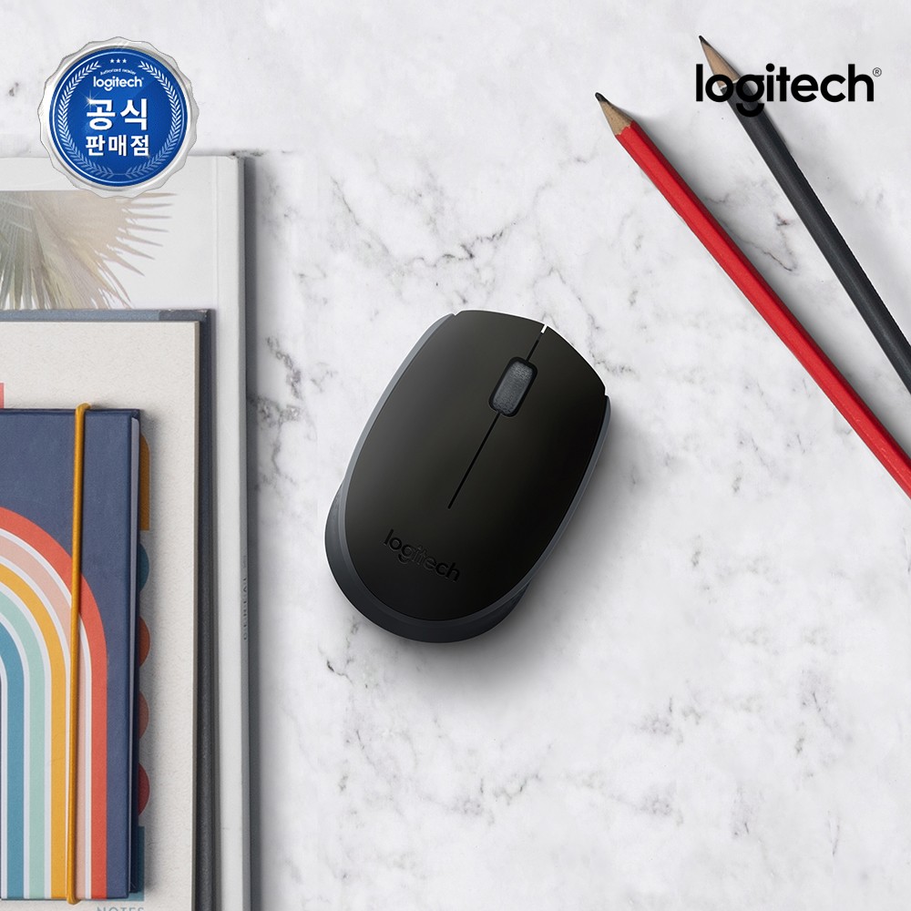 [N배송] 로지텍코리아 공식 M170 무선마우스 블랙 제품 이미지