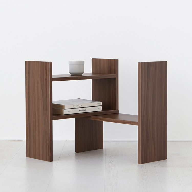 숄리드 너비조절 선반 FUM4040SR 730x160x400mm, 2단, 미들브라운 9903.1142 - 상세 이미지 3
