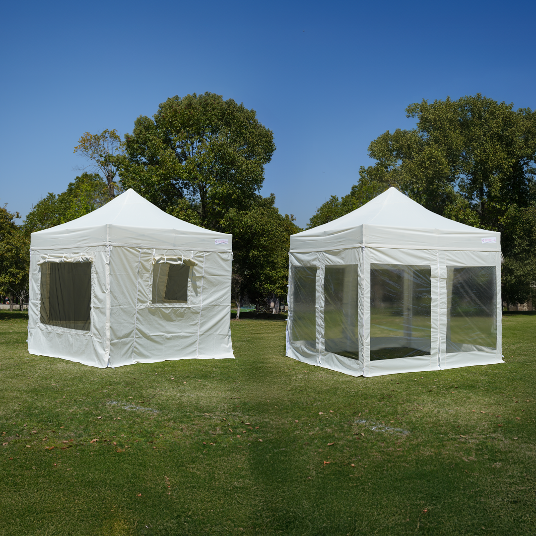 접이식 캐노피 천막 투명 바람막이 포장마차 방수 천막 캐노피 옆면천 22