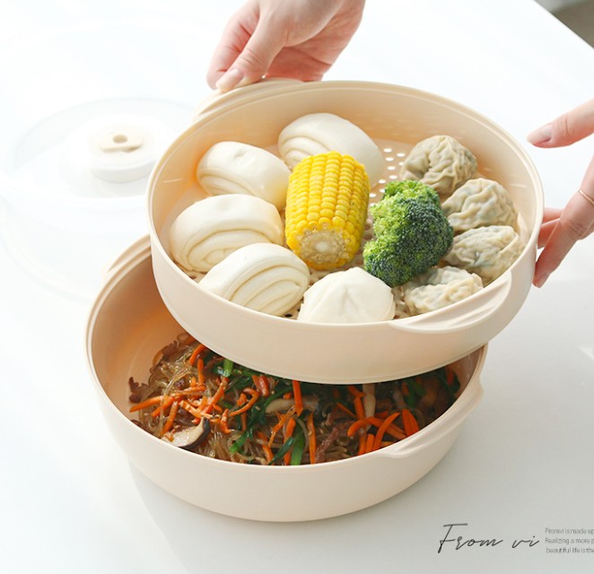 오븐용기 전자레인지 찜기 전자렌지용 그릇 오븐밧드 멀티쿠커 - 상품 이미지