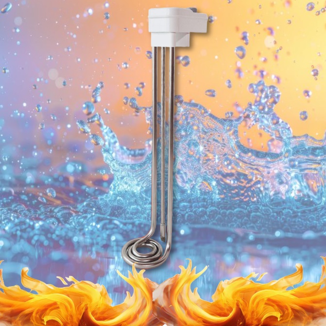 전기히터봉 온수가열기 돼지꼬리열선 3KW 500mm