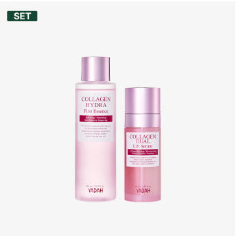 야다 얼리 안티 에이징 2종 SET (콜라겐 에센스 150ml+콜라겐 듀얼 세럼 50ml) - 메인 이미지
