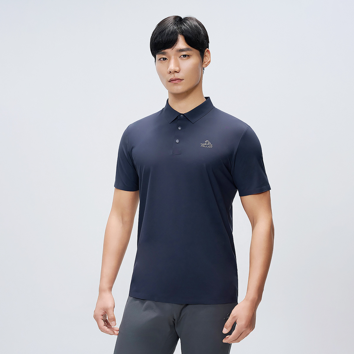 펠리엇 비즈니스 캐주얼 냉감 신축 속건 남성 라이크라 폴로 셔츠 115215037 - 상세 이미지 2