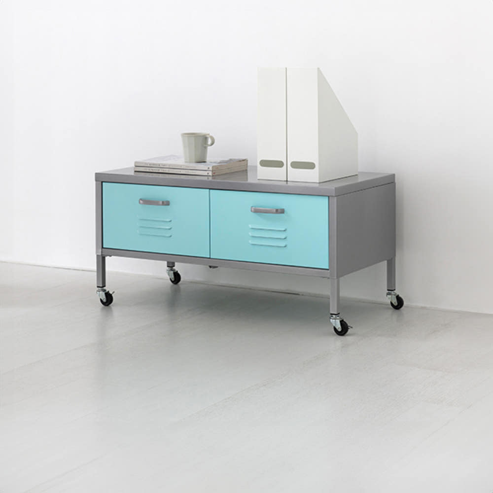 MKB 커피테이블 서랍장 2칸 802402 레드 1213.2921 - 상세 이미지 5