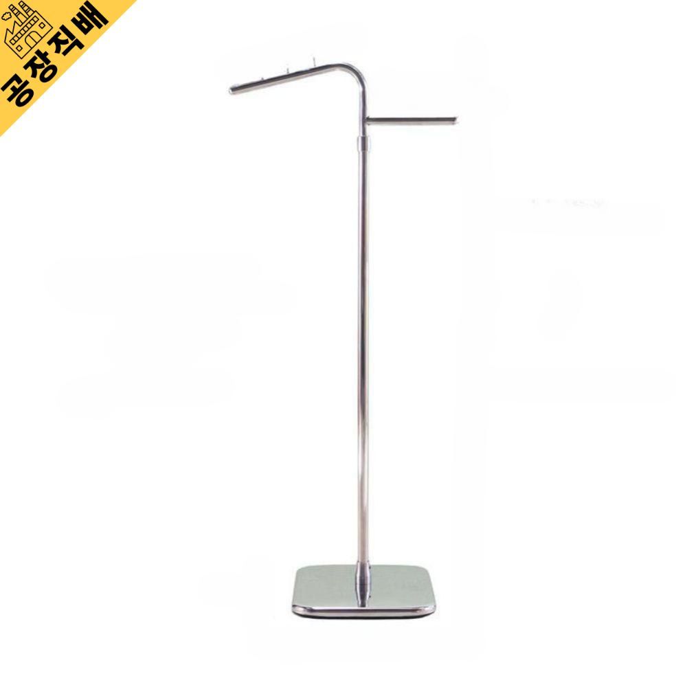 옷걸이 진열대 스탠드 거치대 의류매장 튼튼한 드레스룸 스테인리스 랙 행거 - 상품 이미지