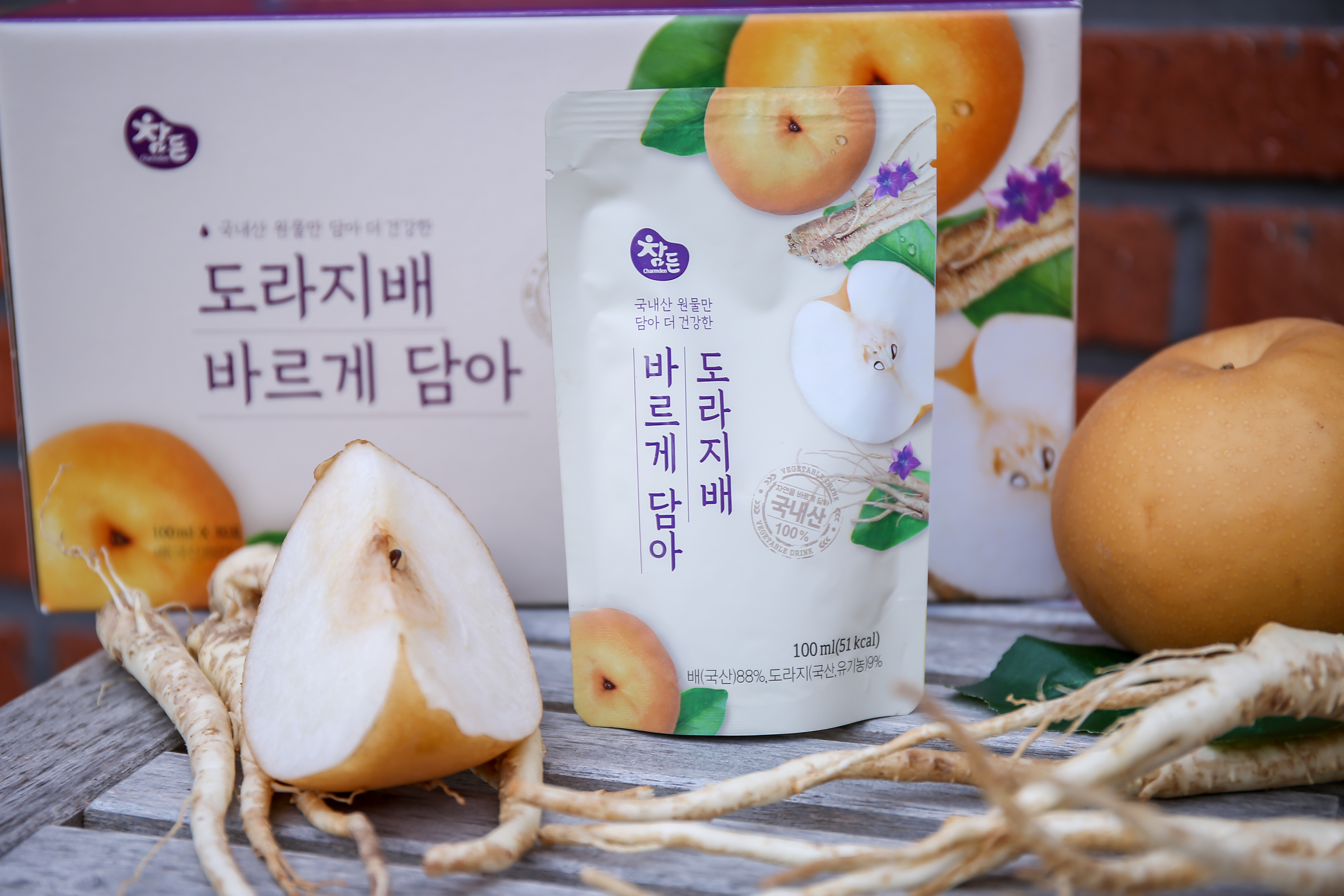 참든 도라지배즙 바르게담아 100ml 30포, 1개 - 상세 이미지 3