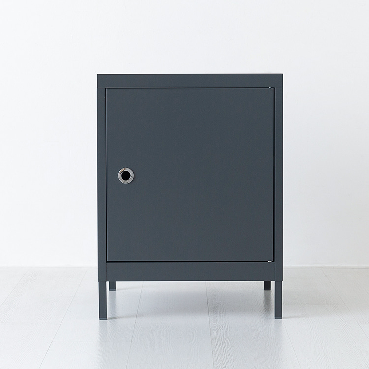 MKB 캐비넷 1문 수납장 480640 479x457x638mm, 1단, 다크그레이 5207.2809 - 메인 이미지