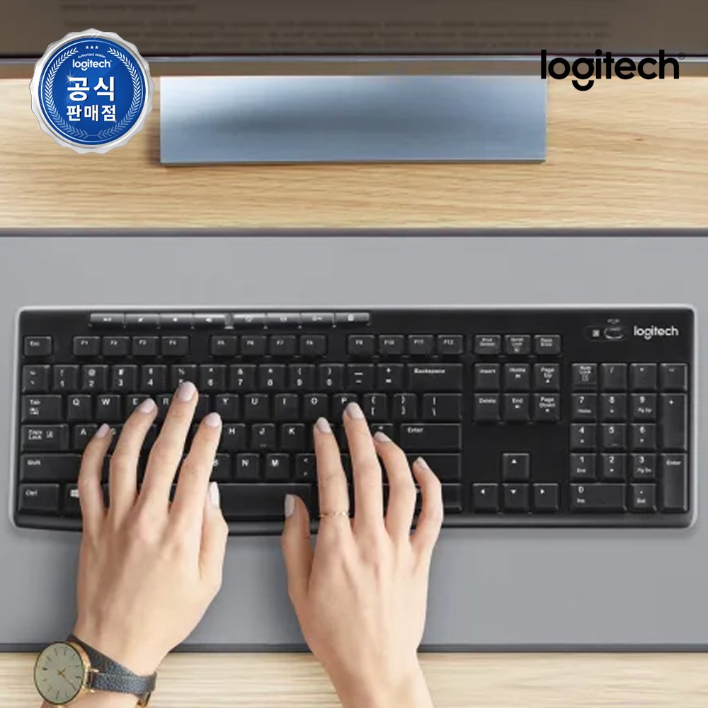 [N배송] 로지텍코리아 공식 K270 Wireless 무선키보드 제품 이미지